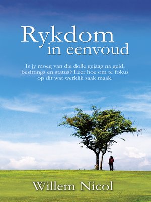 cover image of Rykdom in eenvoud